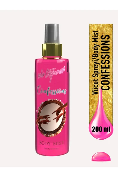 Confessions Body Mist Vücut Spreyi 200ml.