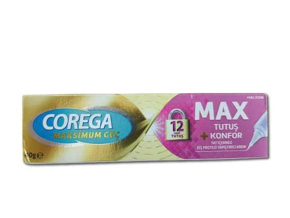 Corega Krem Max Tutuş + Konfor Yapıştırıcı 40 Gr