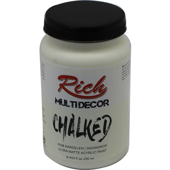 Rich Multi Decor Chalked Boya 250 Ml Kardelen 4508 ürün görseli 1