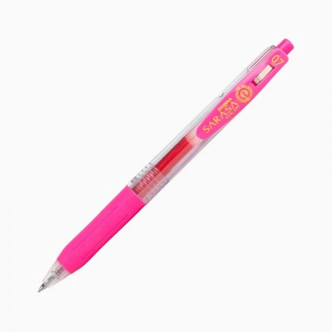 Zebra Sarasa Clip 0.7mm Jel Kalem - Pembe