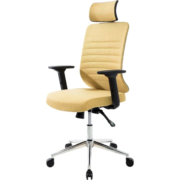 // Comford Plus Dark Grey Ofis Koltuğu Makam Koltuğu Çalışma Koltuğu - 4