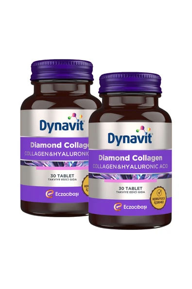 Diamond Collagen & Hyaluronic Acid 30 Tablet x 2 Adet - Resim 4