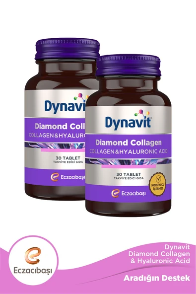 Diamond Collagen & Hyaluronic Acid 30 Tablet x 2 Adet ürün görseli