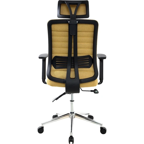 // Comford Plus Dark Grey Ofis Koltuğu Makam Koltuğu Çalışma Koltuğu - 7