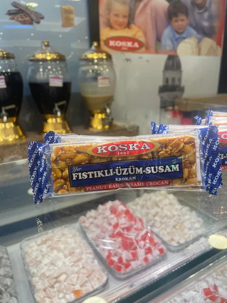 KOSKA FISTIKLI ÜZÜMLÜ SUSAM KROKAN 40 G 8 ADET - 3