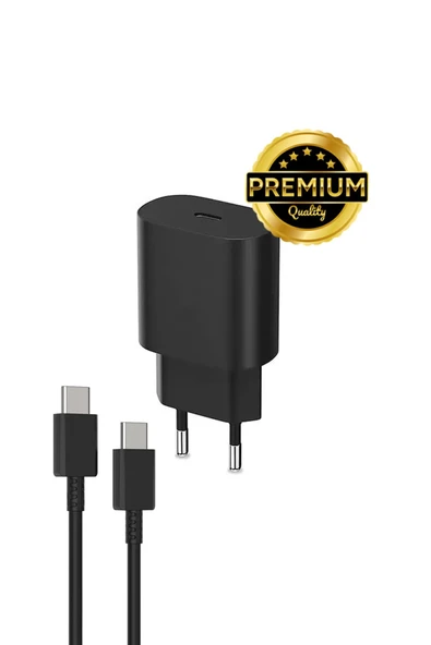 giyitec Samsung Galaxy Tab A9 Tab A9+ Uyumlu Hızlı Şarj Aleti Cihazı Seti 25W - 2