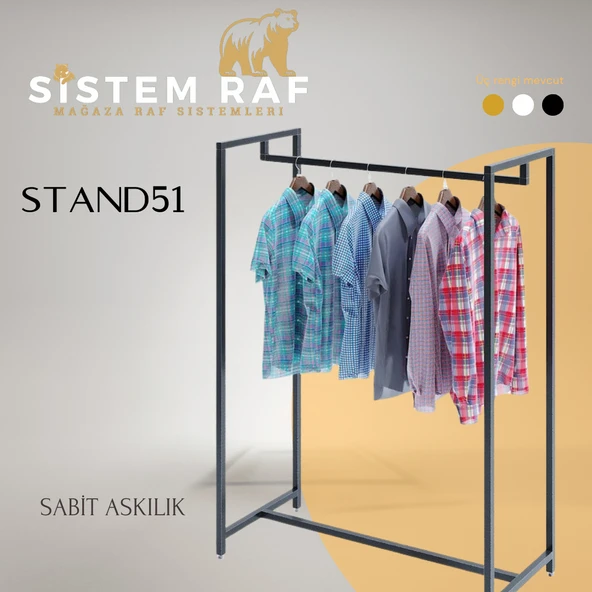 Sabit Askılık - Orta Stand