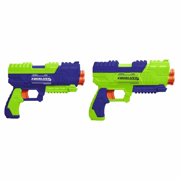 Nessiworld Air Warriors Equalizer 10 Mermili 2’li Sünger Dart Atan Silah 21 cm ürün görseli 1