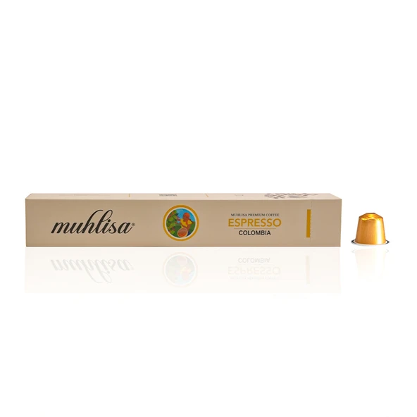 Omnex Muhlisa Espresso Colombia Kapsül Kahve 10'lu Kutu %100 Arabica
