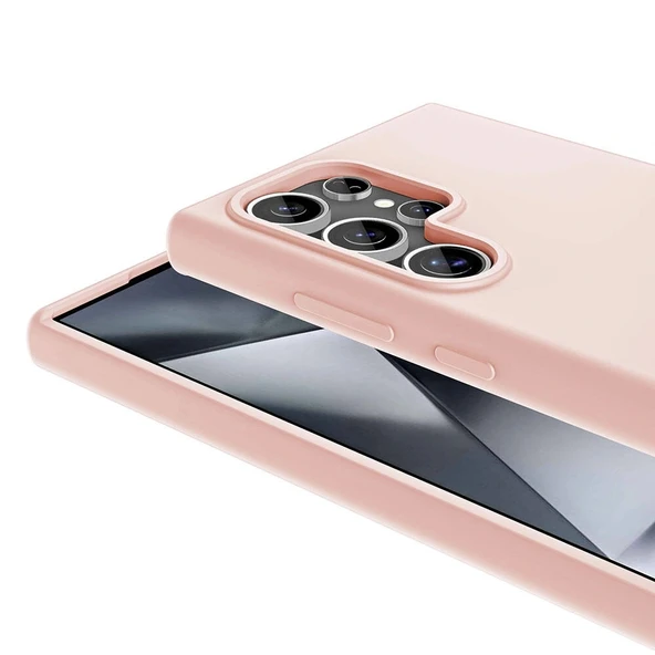 Samsung S23 Ultra Kılıf Magsafe Şarj Özellikli Sıvı Teknolojili Silinebilir Sert Kivi Kapak - Resim 9