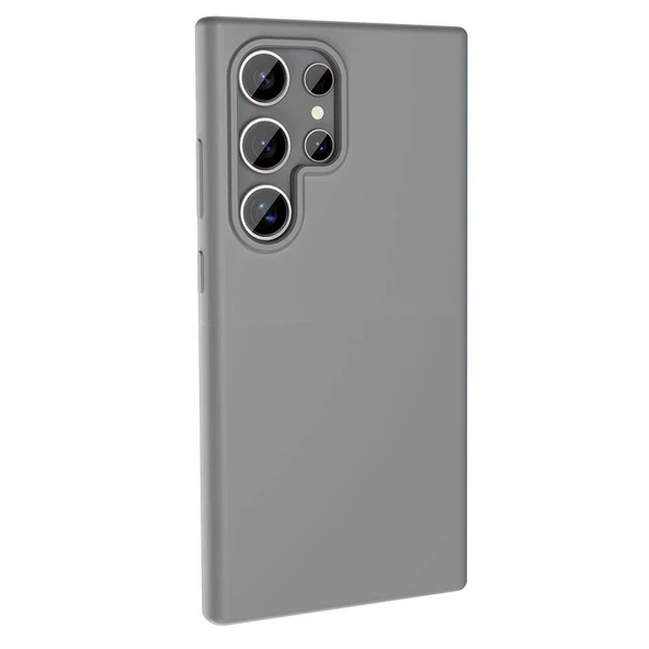 Samsung S23 Ultra Kılıf Magsafe Şarj Özellikli Sıvı Teknolojili Silinebilir Sert Kivi Kapak - Resim 3