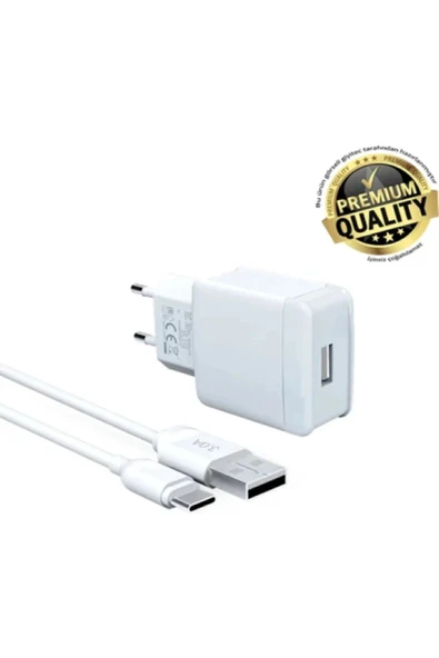 giyitec Samsung Galaxy A51 5G A42 5G Uyumlu 18W Hızlı Şarj Aleti Qualcomm Quick Charger 3.4A USB To Type-C - 2