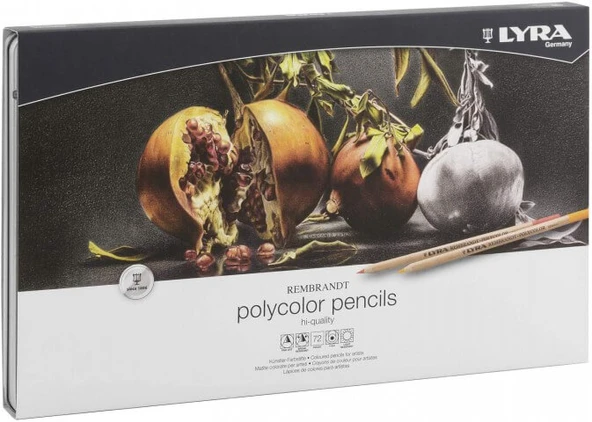 LYRA Rembrandt Polycolor 72'li Kuru Boya