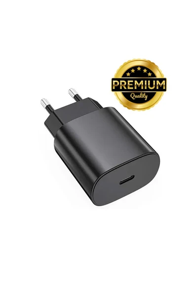 giyitec Samsung Galaxy A33 A34 A35 A52 A53 A54 A55 5g Uyumlu Şarj Adaptörü Süper Hızlı Type-c 25w Pd Siyah