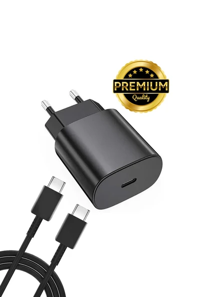 giyitec Samsung Galaxy Tab A9 Tab A9+ Uyumlu Hızlı Şarj Aleti Cihazı Seti 25W - 3