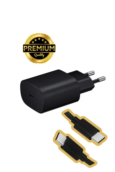 giyitec Samsung Galaxy Tab A9 Tab A9+ Uyumlu Hızlı Şarj Aleti Cihazı Seti 25W - 4