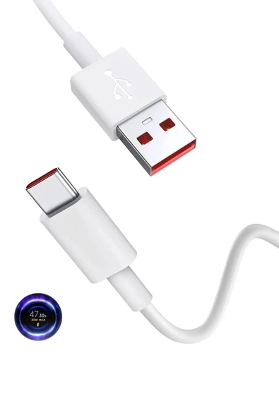 giyitec Hiking A51 Uyumlu 33W Süper Hızlı Şarj Aleti Seti Şarj Adaptörü ve Usb to Type-c Kablo - 4