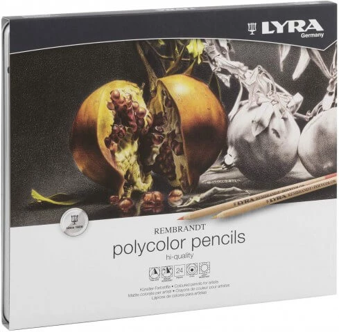 LYRA Rembrandt Polycolor 24'lü Kuru Boya