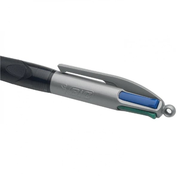 Bic 4 Colour Grip Pro 4 Renkli Tükenmez Kalem - 2