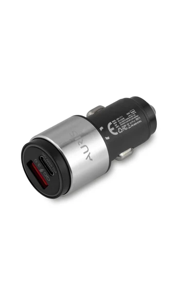 giyitec Samsung Galaxy S23 Ultra S23+ Plus S24 Ultra S24+ Uyumlu 45W Type-C USB-C Pd Metal Oto Şarj Seti - Resim 2