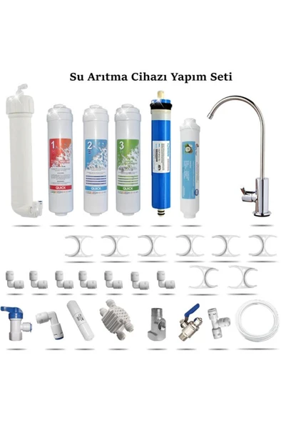 Su Arıtma Cihazı Yapım Seti (vontron Membranlı) ürün görseli