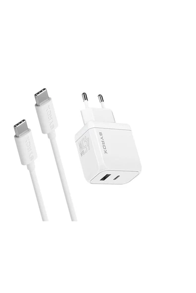 giyitec Samsung Galaxy S22 Ultra 5g Uyumlu Şarj Aleti Cihazı 45W Beyaz - 1