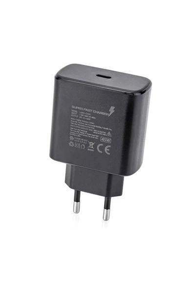 giyitec Samsung Galaxy S10 Lite Note 10 Plus Uyumlu 45w Turbo Hızlı Şarj Adaptörü Başlık Pd Type-c Girişli - 3