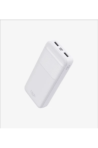 Linktech EP92 STRONG Uyumlu POWERBANK Telefon Tablet ve Daha Fazlası İçin 18000 mAh BEYAZ - 3