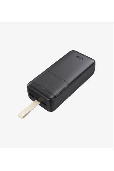 Linktech Powerbank Telefon Tablet ve Daha Fazlası İçin Kaliteli Güç Kaynağı EP93 Strong  27.000 mAh SİYAH - 4