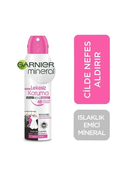 Garnier Anti - Perspirant Sprey Deodorant - Lekesiz Koruma 150 Ml ürün görseli