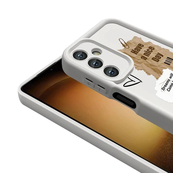 Samsung A05S Kılıf Kamera Korumalı Baskılı Arka Yüzey Klas Kapak - 8