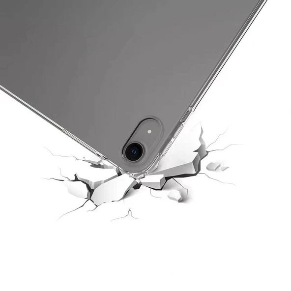 iPad Air 13 2024 Kılıf Tablet Nitro Anti Shock Silikon Kapak - Resim 4