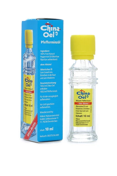 Çin Yağı 10 Ml. Orta Boy Orijinal China Oil Chiana Oel