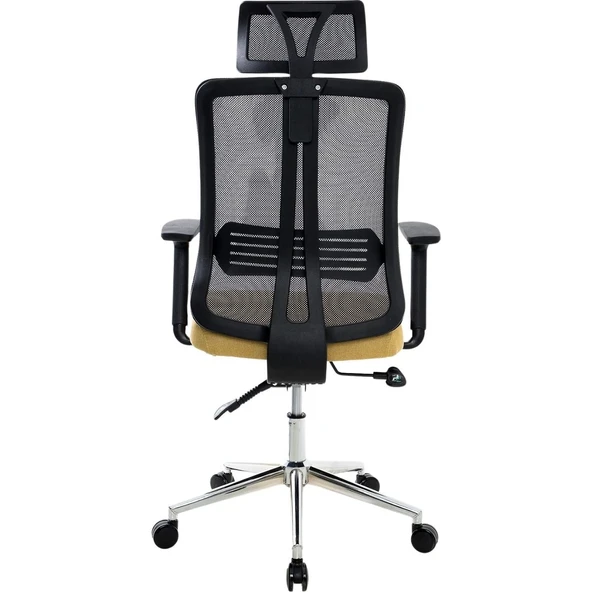 Comford Yellow Ofis Koltuğu Makam Koltuğu Çalışma Koltuğu - 6