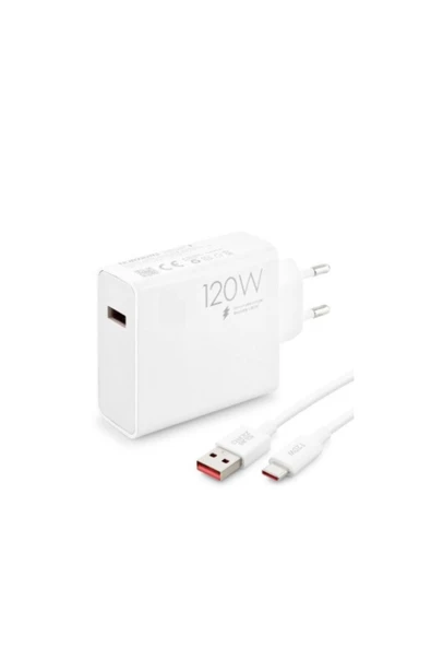 giyitec Xiaomi 12 Pro 12t 12t Pro 12s Pro Uyumlu 120w Turbo Süper Hızlı Şarj Aleti Cihazı Seti Saliseli ürün görseli