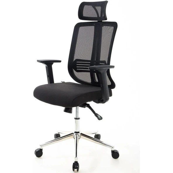 Comford Black Ofis Koltuğu Makam Koltuğu Çalışma Koltuğu - 6