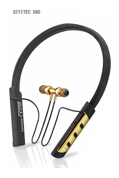 giyitec Kablosuz Bluetooth Wireless Kulaklık 60 Saat Müzik Dinleme - 2