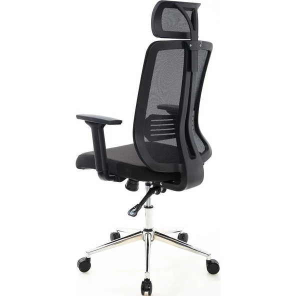 Comford Black Ofis Koltuğu Makam Koltuğu Çalışma Koltuğu - 4