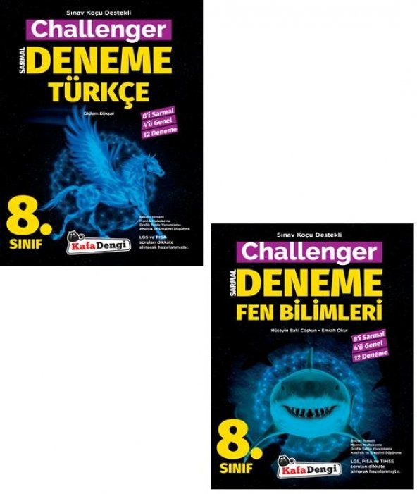 Kafadengi 8. Sınıf Fen Bilimleri Türkçe Challenger Denemesi Seti 2023 ürün görseli