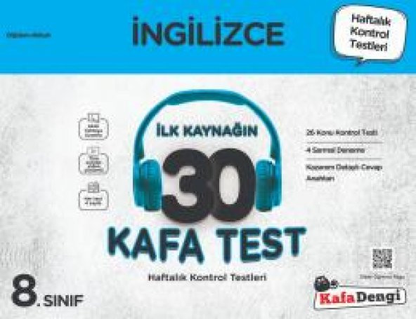 Kafadengi 8. Sınıf Lgs İngilizce Kafa Test 2023