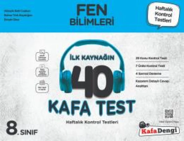 Kafadengi 2024 8. Sınıf Lgs Fen Bilimleri Kafa Test ürün görseli