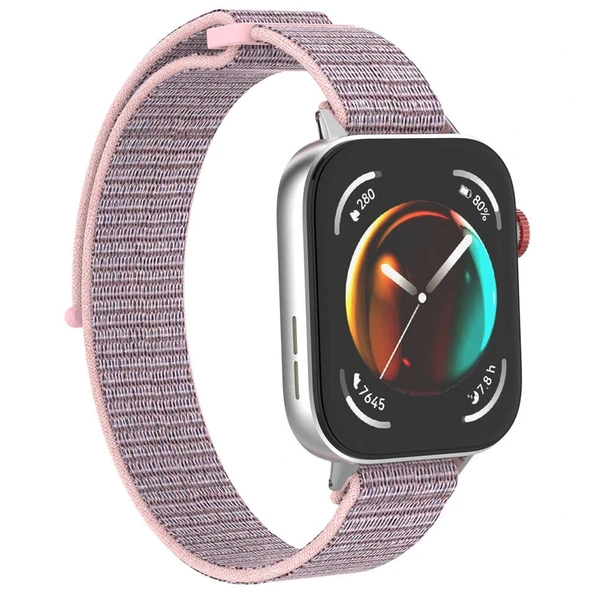 Huawei Watch Fit 3 Uyumlu -03 Hasır Kordon - Resim 3