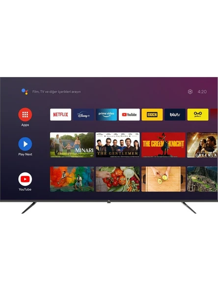 Next YE-75EFSG7 75" 190 Ekran Uydu Alıcılı 4K Ultra Hd Google Android Smart QLED Tv - 3