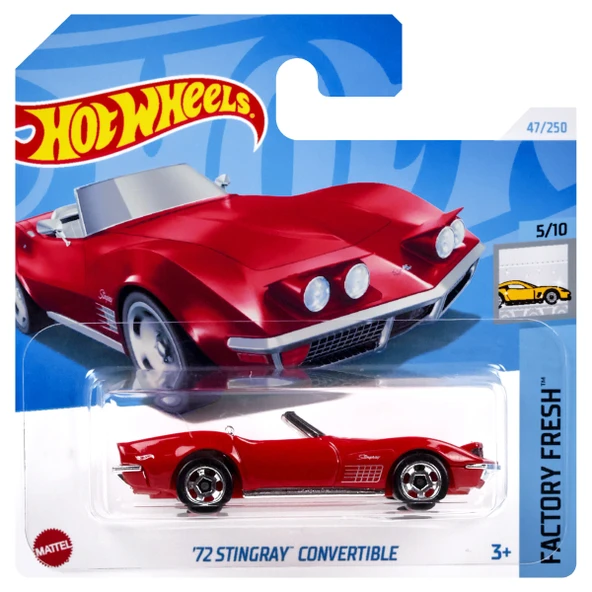 Hot Wheels Tekli Arabalar 72 Stingray Convertible HTD09