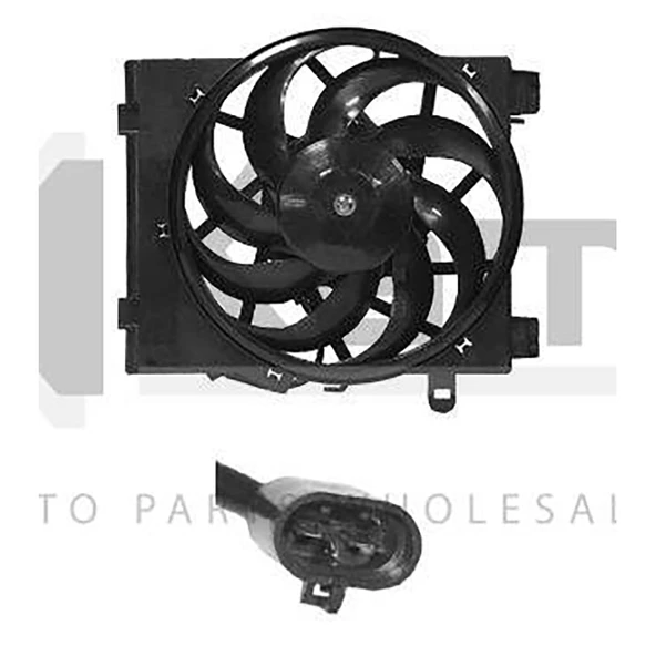 1341332 KLİMA FAN MOTORU VE DAVLUMBAZI OPEL CORSA-C (Z1.2XE/Z1.4XE/Z1.6SE/Z1.8XE) 01- İTHAL