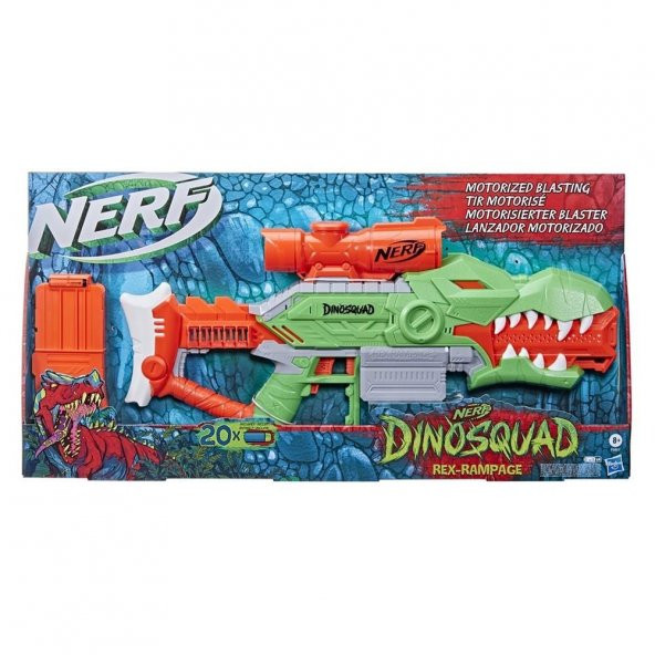 Nerf Dinosquad Rex-Rampage F0807 Lisanslı Ürün - 2
