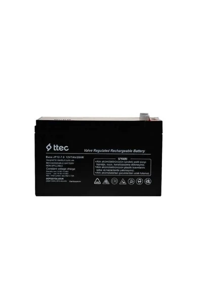 Ttec 12V 7Ah Kuru Tip Bakımsız Akü - 3