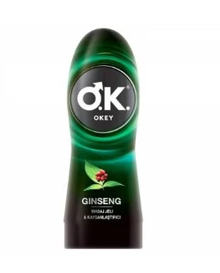 OKEY KAYGANLAŞTIRICI JEL GİNSENG 200 ML