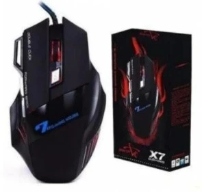Piranha X7 Gaming Mouse Kumaş Kablo 7 Tuşlu Oyuncu Mouse - 2