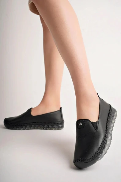 Castle Black 22388 Kadın Günlük Hakiki Deri Ortopedik Ayakkabı ürün görseli 1